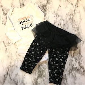 Adorable girls Halloween outfit